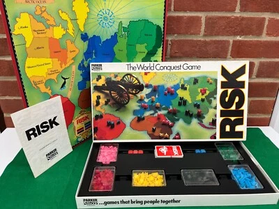 Vintage Risk Board Strategy Game in Great Condition - Full Complete Set 1985 - Image 1 of 4