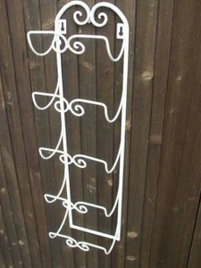 Dekorativer Handtuchhalter, verziert,  Wandhandtuchhalter, Eisen,  creme, 5er - Bild 1 von 1