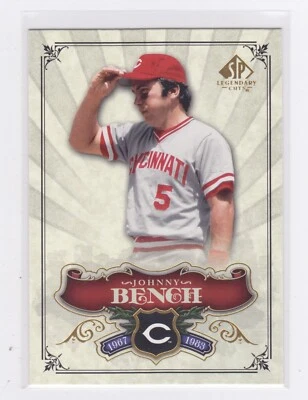 2006 Upper Deck SP Legendary Cuts - Johnny Bench #72 - Image 1 of 2