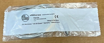 EFECTOR IFM TS-PT100-SCREW-IN M5 TS2759 CABLED TEMPERATURE SENSOR - Image 1 of 4