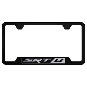 Dodge SRT8 License Plate Frame (Black) - Picture 1 of 4