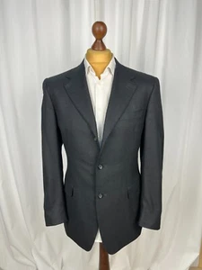 CANALI Exclusive Collection 100% Cashmere Black Solid Sport Coat 40US\50IT - Picture 1 of 10