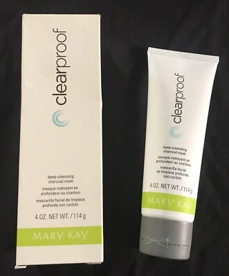Mary Kay ClearProof Deep Cleansing Charcoal Face Mask 4oz ~ NIB - Image 1 of 4