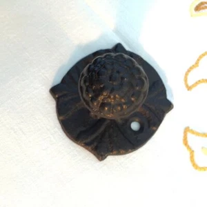 Türknauf wie antik, kleiner Knauf -schön verziert Landhausstil (feststehend) - Bild 1 von 6