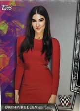 WWE Topps 2018 Women’s Division Roster Card #8 Cathy Kelley