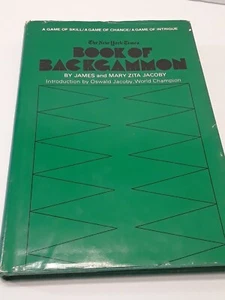 "New York Times" Book of Backgammon by Jacoby, James  - Picture 1 of 6
