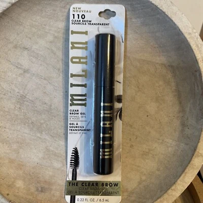 Milani Clear Brow Gel Clear Brow 110 (0.22 oz/ 6.5 mL) NEW SEALED IN BOX - Image 1 of 4