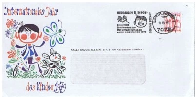 BUND, Mi. 996 LORCH 8.10.79, VERSAENTWERTUNG H.E.SIEGER - Photo 1/2