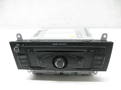 08-12 AUDI 8T A5 S5 B8 A4 S4 UNIDADE PRINCIPAL RECEPTOR DE RÁDIO CD MULTIMÍDIA FABRICANTE DE EQUIPAMENTO ORIGINAL 122822 - Imagem 1 de 4