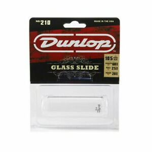 DUNLOP MODEL 210 Glass Slide  10.5 Ring Size GUITAR SLIDE - MADE IN USA