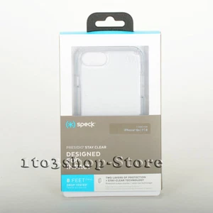 Speck Presidio Stay Clear Case For iPhone 7 iPhone 8 6s 6 iPhone SE 2022 2020 - Picture 1 of 5