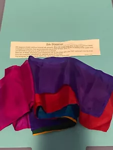 Magic Multicolor Silk Streamer 4.5" x 12ft. by Magic by Gosh - Trick - Picture 1 of 1