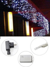 Tenda luminosa di natale led esterno luci natalizie 180 e 280 led 2 e 3 metri