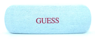 NEW - AUTHENTIC - GUESS - KIDS - DENIM BLUE - HARD EYEGLASSES CASE - Image 1 of 2