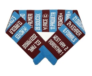 West Ham United Football Scarves - Europa Conference League Final Scarf - Picture 1 of 11