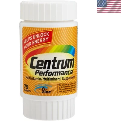 Multivitaminas de rendimiento - 75 unidades excelentes para apoyo energético e inmunológico Foto 1 de 2