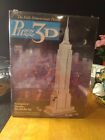Puzz-3D Empire State Building  Puzzle 902 Pieces NEW SEALED Over 3 ft tall 1994