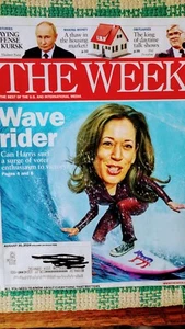 THE WEEK BEST OF U.S. INTERNATIONAL MEDIA HARRIS WAVE RIDER 08/30/2024 MAGAZINE - Picture 1 of 21