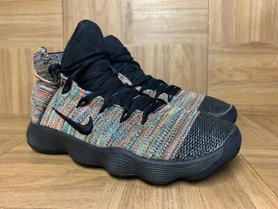 RARE🔥 Nike Hyperdunk Flyknit Black Multicolored Sz 8 917726-006 Men's Shoes - Image 1 of 4