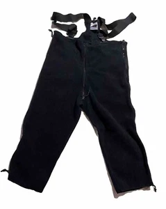 Army Overalls Large Short/Regular Black Fleece Cold Weather - Picture 1 of 2