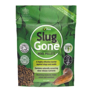 Vitax Slug Gone Natural Wool Pellets 3.5L - Picture 1 of 1