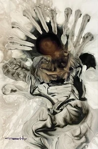 Tonito Original Gemälde. Ohne Titel 1. Einzigartige organische abstrakte jenseitige Kunst - Bild 1 von 2