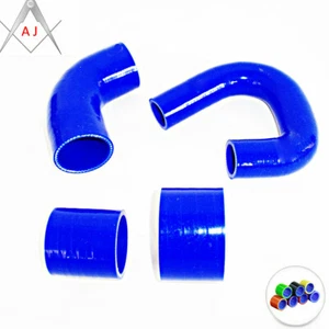 Blue For 98-00 Subaru Impreza STI GC8 EJ20 2.0 V VI Silicone Coolant Hoses Kit - Picture 1 of 3