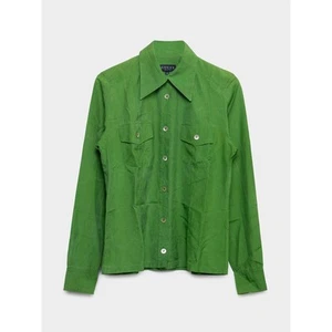 Camicia Tom Ford verde con bottoni - Foto 1 di 3