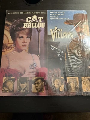 CAT BALLOU and THE VILLAIN 2-Laserdisc LD Set Rare - Image 1 of 2