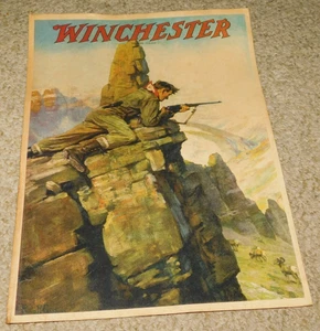 WINCHESTER SHOTGUN POSTER PRINT HEAVY PAPER - Picture 1 of 3