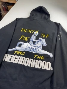 CACTUS JACK X NEIGHBORHOOD Enjoy The Ride Hoodie XXL - Picture 1 of 13