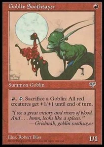 Goblin Soothsayer - Medium Play MTG Mirage - Picture 1 of 1
