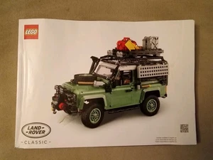 LEGO Icons 10317 Land Rover Classic Defender 90 NUR ANLEITUNG - KEIN LEGO - Bild 1 von 3