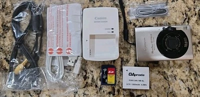 Canon PowerShot SD770 IS Digital ELPH 10MP Tested Works  - Image 1 of 4