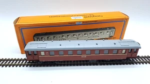 Prefo 1:87 H0 426/404 carrozza treno da viaggio 3° cl.  NSB - Illuminazione interna in confezione originale rara - Foto 1 di 6