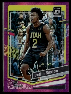 2023-24 Donruss Optic #91 Collin Sexton Hyper Pink - Bild 1 von 2