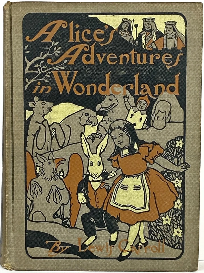 ALICE IN WONDERLAND Rare 1904 M L KIRK Illustrated 50 ILLUSTRATIONS Antique HC Foto 1 de 4