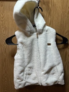 DKNY Girls Hooded Vest Size 4 New With Tags - Picture 1 of 3