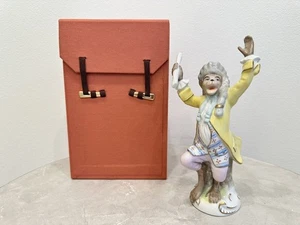 Meissen Monkey Orchestra Conductor Figurine – Hand-Painted, H7.1" Vintage - Picture 1 of 9
