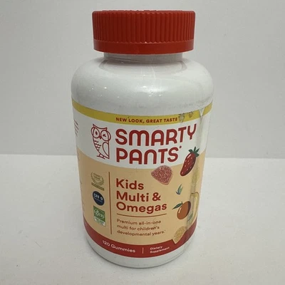 Pantalones Smarty Niños Multi & Omegas Con Aceite de Pescado 120 Gomitas Exp 10/26 Foto 1 de 4