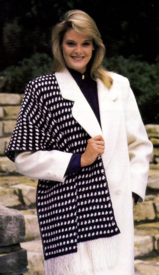 BONITO chal/ropa/patrón de ganchillo cielo estrellado SOLO INSTRUCCIONES Foto 1 de 1