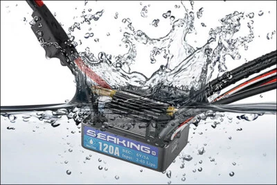 Hobbywing Seaking Bootsregler 120A BEC 5A 2-6s V3 Hersteller Nr. HW30302360 - Bild 1 von 4