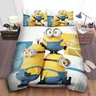 Minion In Despicable Me Standing On The Head Quilt Duvet Cover Set Kids