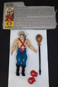 Big Boa V1 fast komplett G.I. Joe 1987 Hasbro Vintage Actionfigur kostenloser VERSAND - Bild 1 von 10