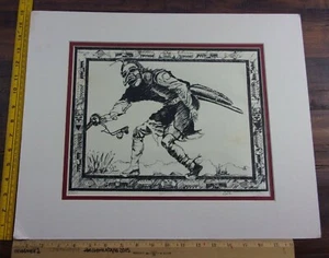 Ace Thayer Native American medicine man signed LE print 5/100 11x17" - Picture 1 of 7