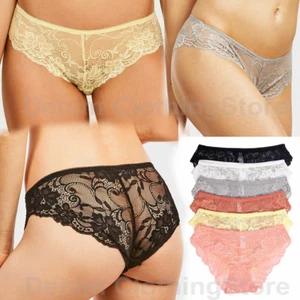 6pcs Women Sexy Lace Panties Knickers Lingerie Seamless Underwear G-string S-XL - Picture 1 of 8