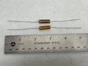 (x10) Tex-Cap Type 31 200VDC Condensatore assiale pellicola poliestere metallizzato - Foto 1 di 33