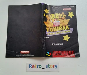 Super Nintendo SNES Kirby's Fun Park Anleitung / Bedienungsanleitung - NOE - Picture 1 of 1