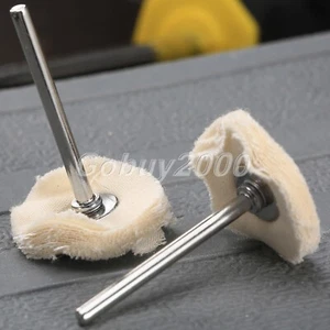 25mm Cloth Pad Cotton Polishing Buffing Wheel Grinder Rotary Tool 20pc Accessory - Picture 1 of 12