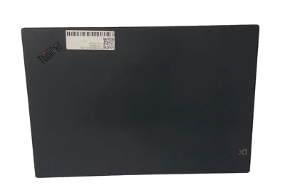 01YR431 Lenovo Thinkpad X1C Carbon 6th Gen LCD Rear Top Lid Back Cover IR - Image 1 of 2